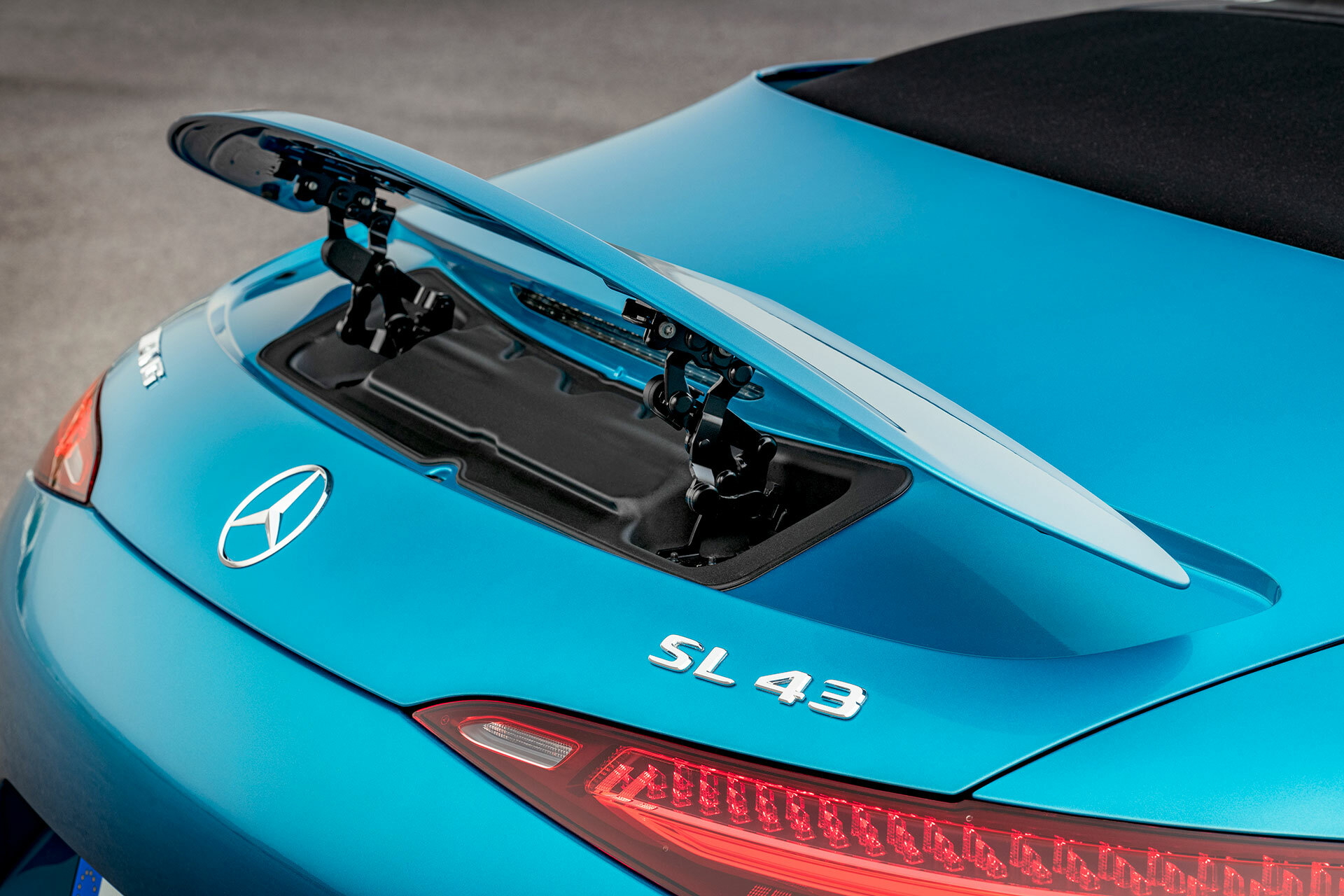 Mercedes Amg Sl 43 Azul 2022 35