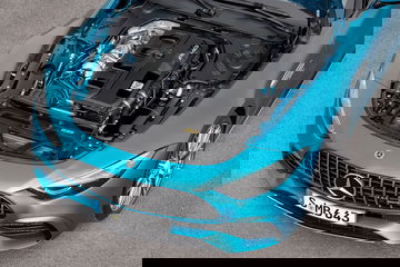 Mercedes Amg Sl 43 Azul 2022 36
