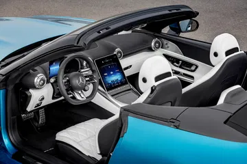 Mercedes Amg Sl 43 Azul 2022 37