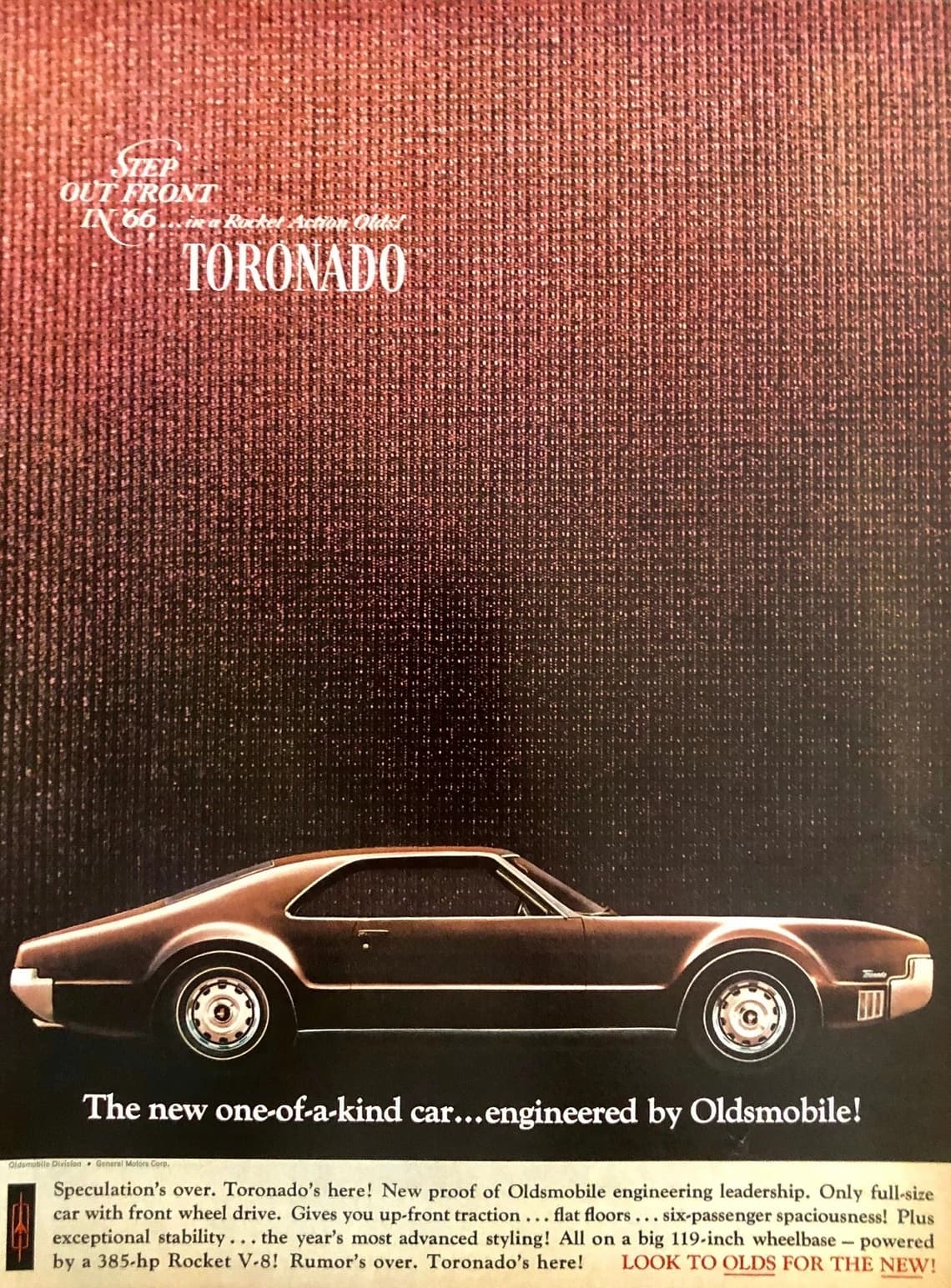 Oldsmibile Toronado Muscle Car Traccion Delantera 08