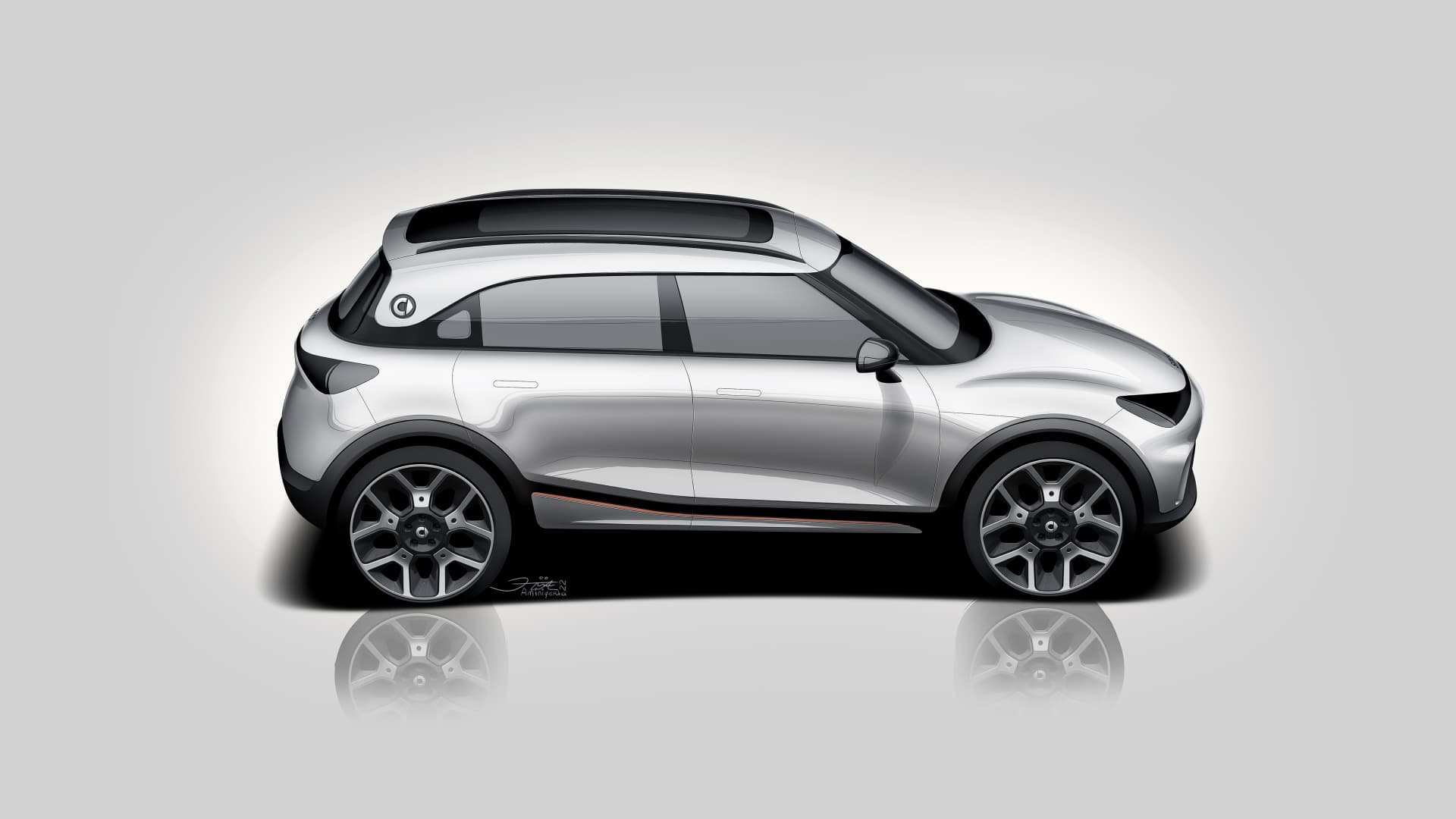 Smart 1 Suv Presentacion 2023 32 Exterior Boceto