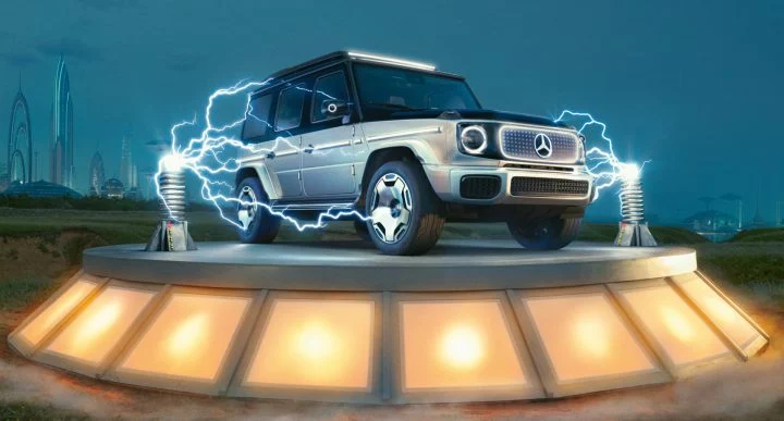Mercedes Clase G Electrico Eqg Concept Anodo Silicio
