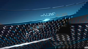 Peugeot 408 Logo Parrilla