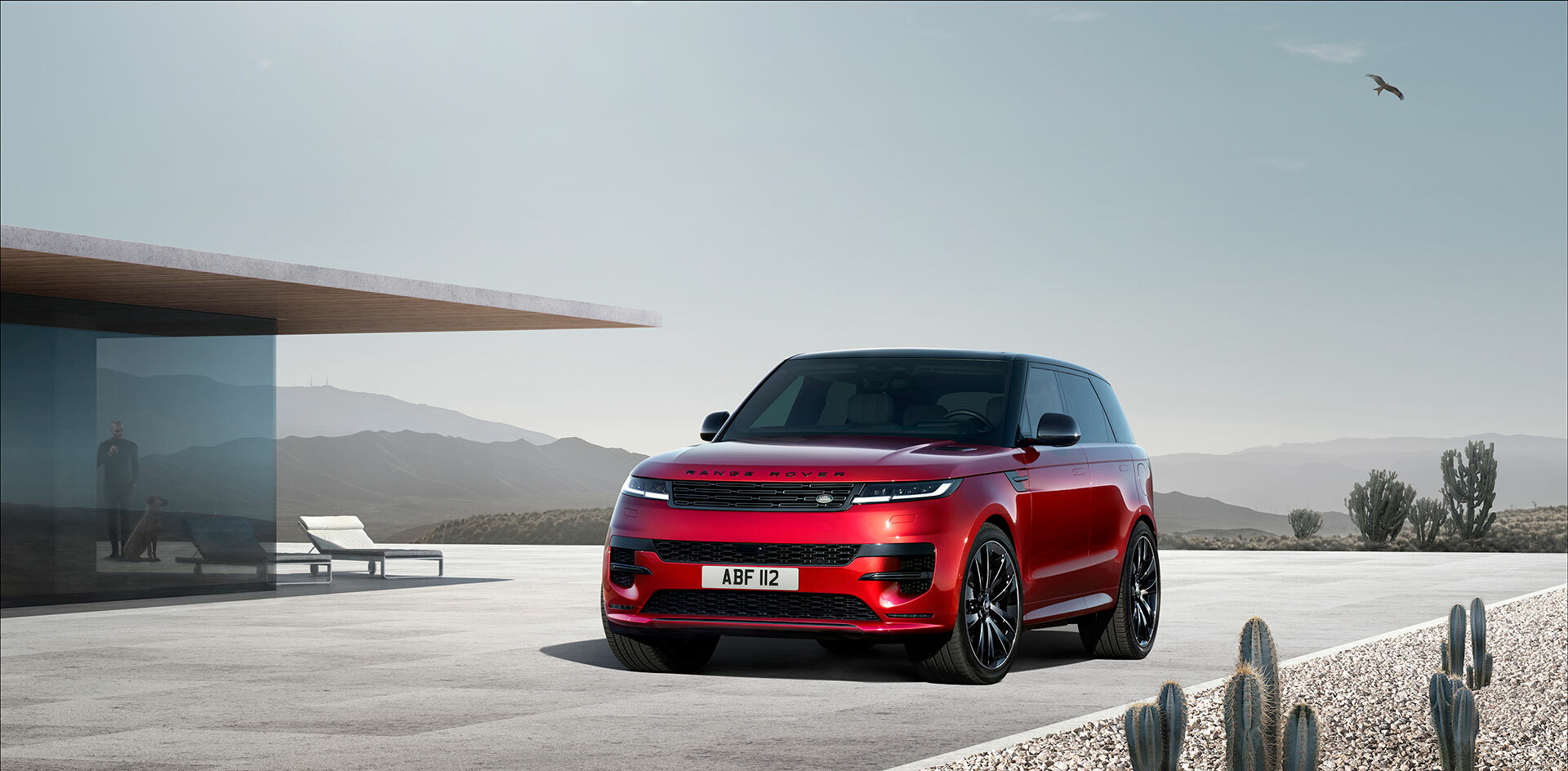 Range Rover Sport 2023 Frontal Rojo 05
