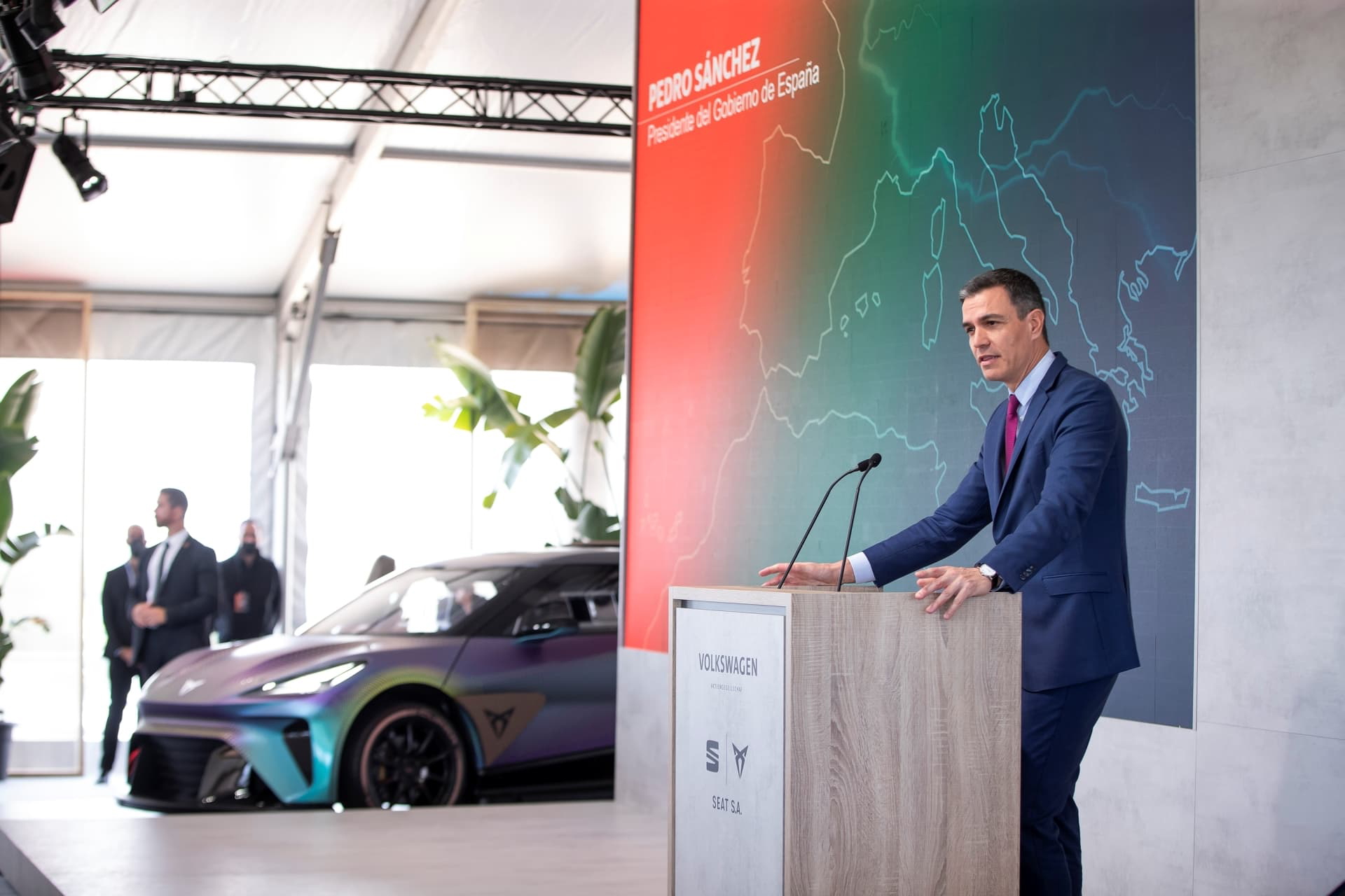 Volkswagen Seat Gigafactoria Sagunto Pedro Sanchez 2022 09