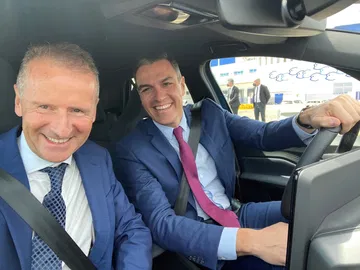 Volkswagen Seat Gigafactoria Sagunto Pedro Sanchez Herbert Diess 2022 10