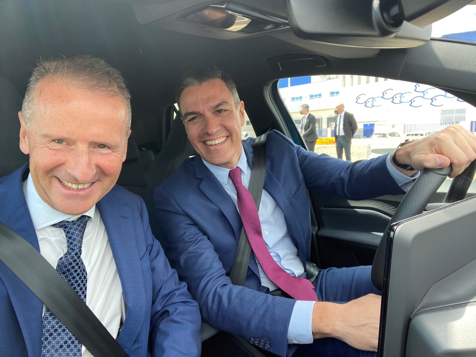 Volkswagen Seat Gigafactoria Sagunto Pedro Sanchez Herbert Diess 2022 10