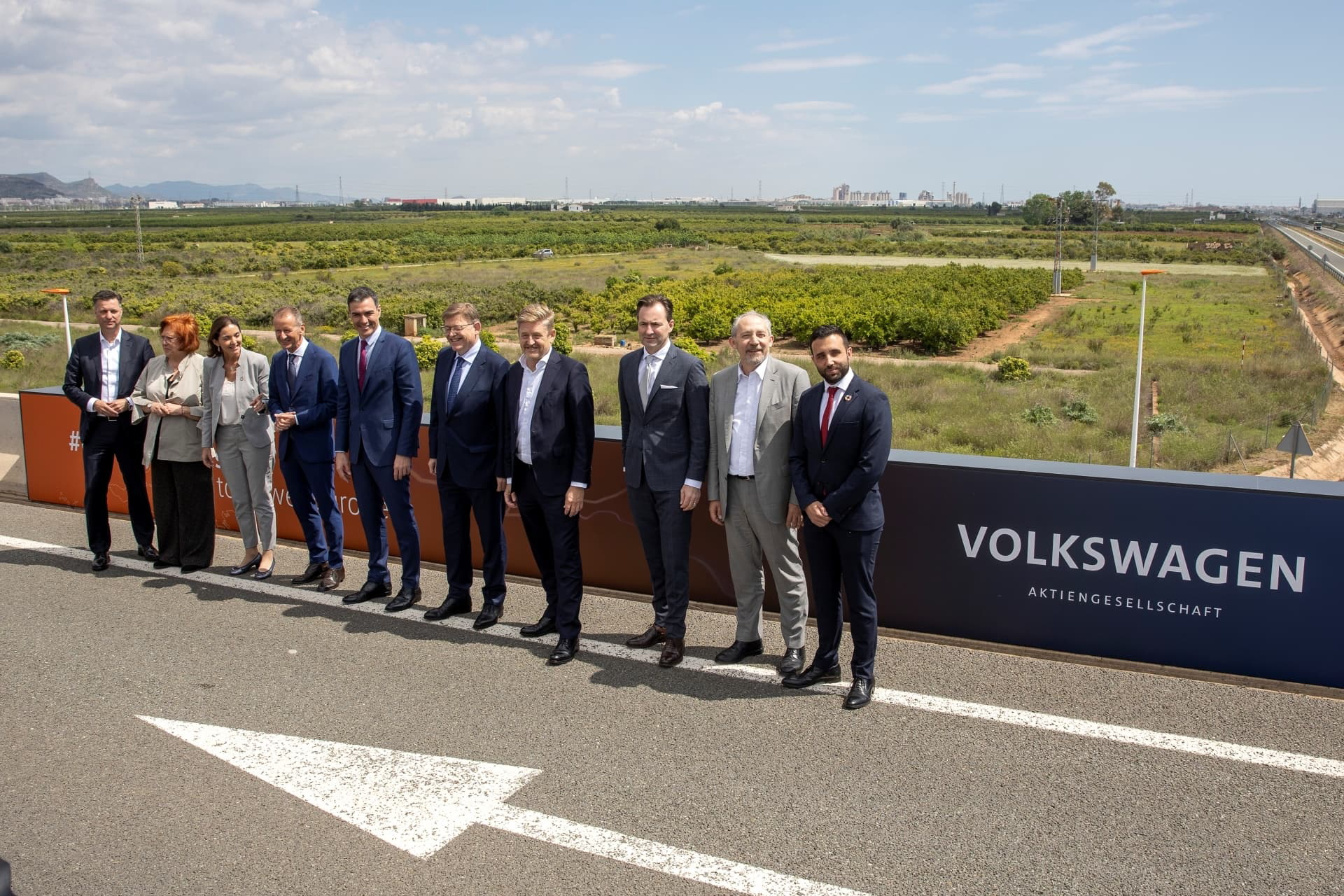 Volkswagen Seat Gigafactoria Sagunto Pedro Sanchez Herbert Diess 2022 11