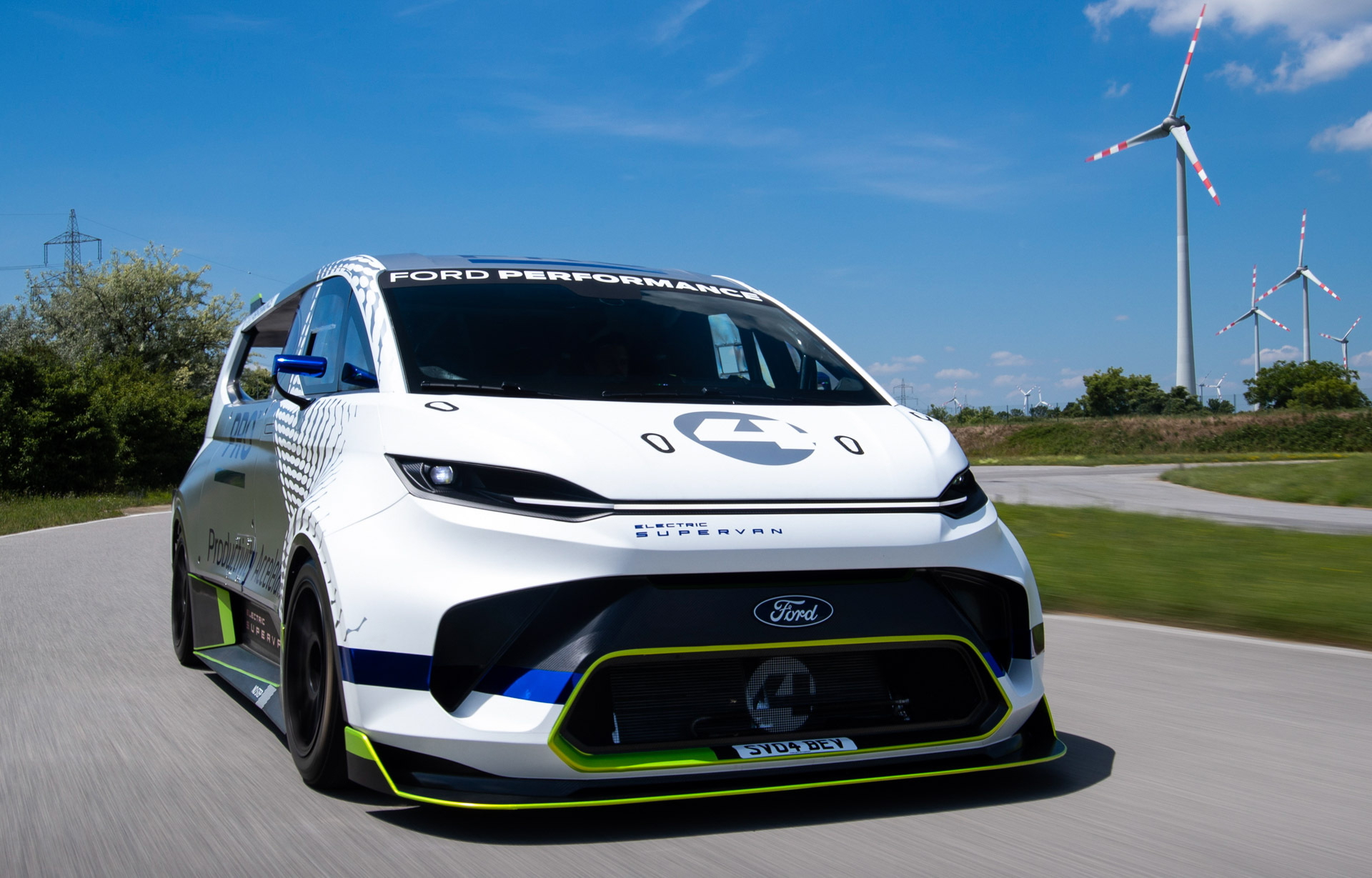 Ford Pro Electric Supervan 8