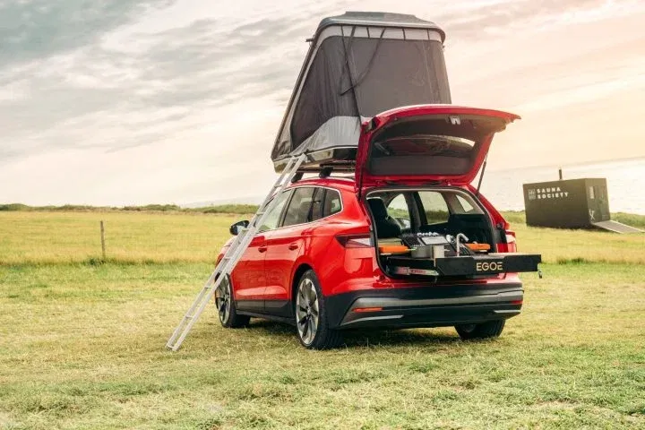 Skoda Enyaq Festeval Camper 2022 16