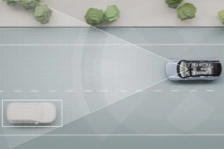 Volvo Cars' Concept Recharge With Luminar's Iris Lidar On