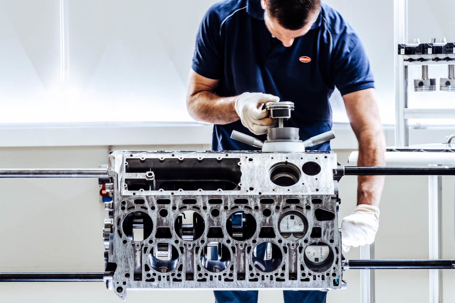 Motor W16 Bugatti 03