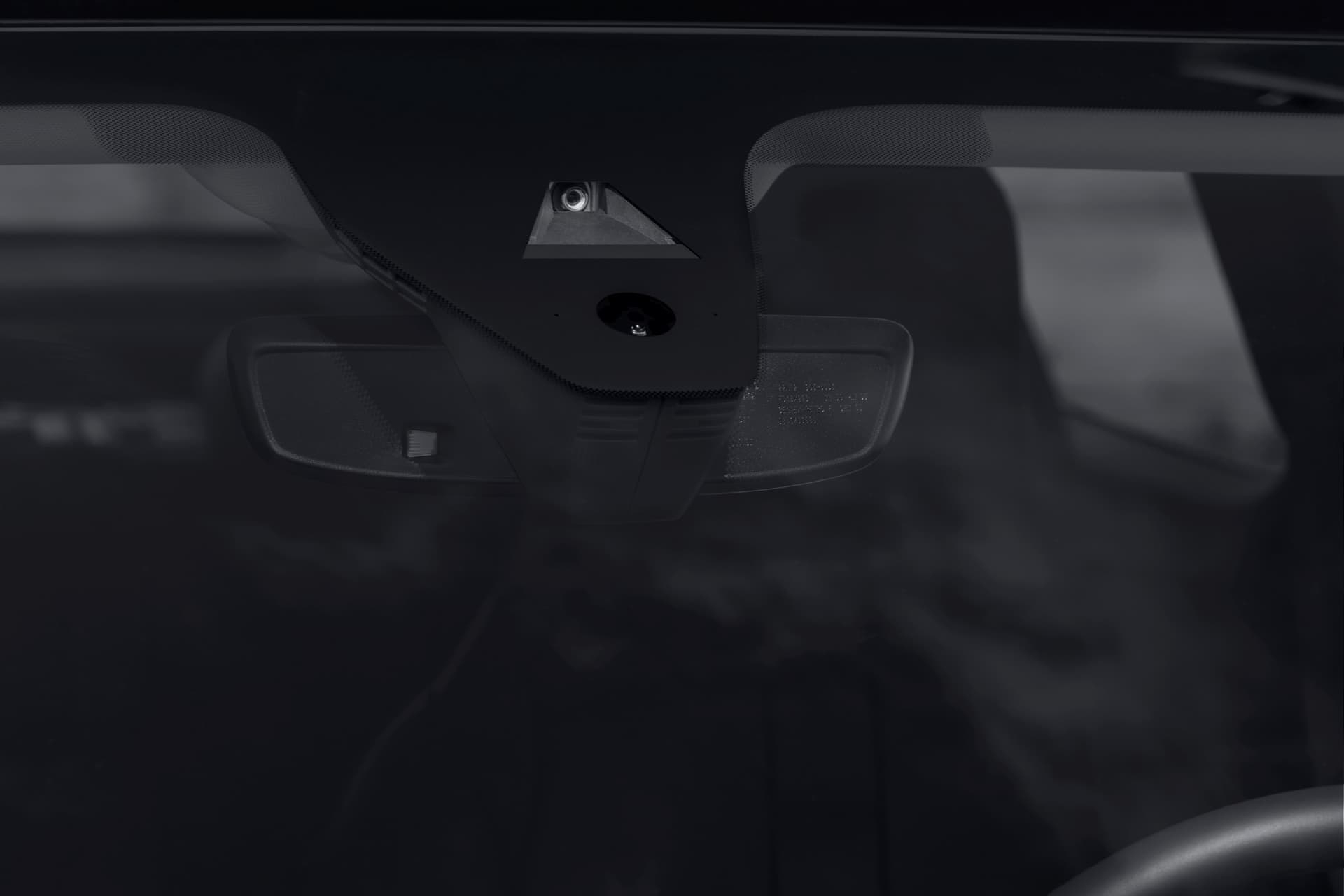 Vista del sensor de aparcamiento del DS 3, integrado discretamente.
