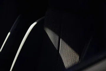Vista cercana de la textura y material del asiento del DS 3.