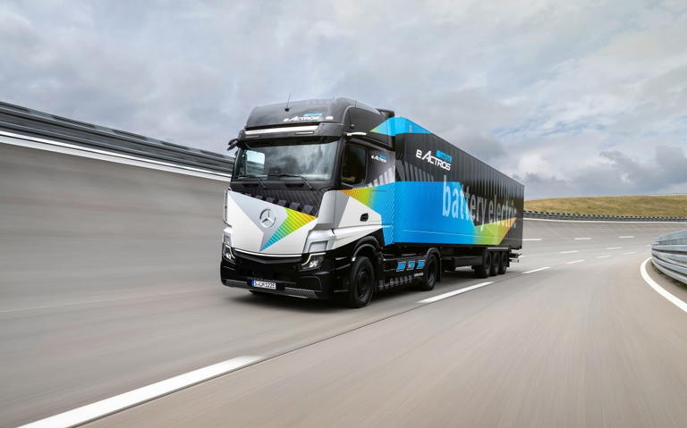 Mercedes Benz Eactros Longhaul Mercedes Benz Eactros Longhaul