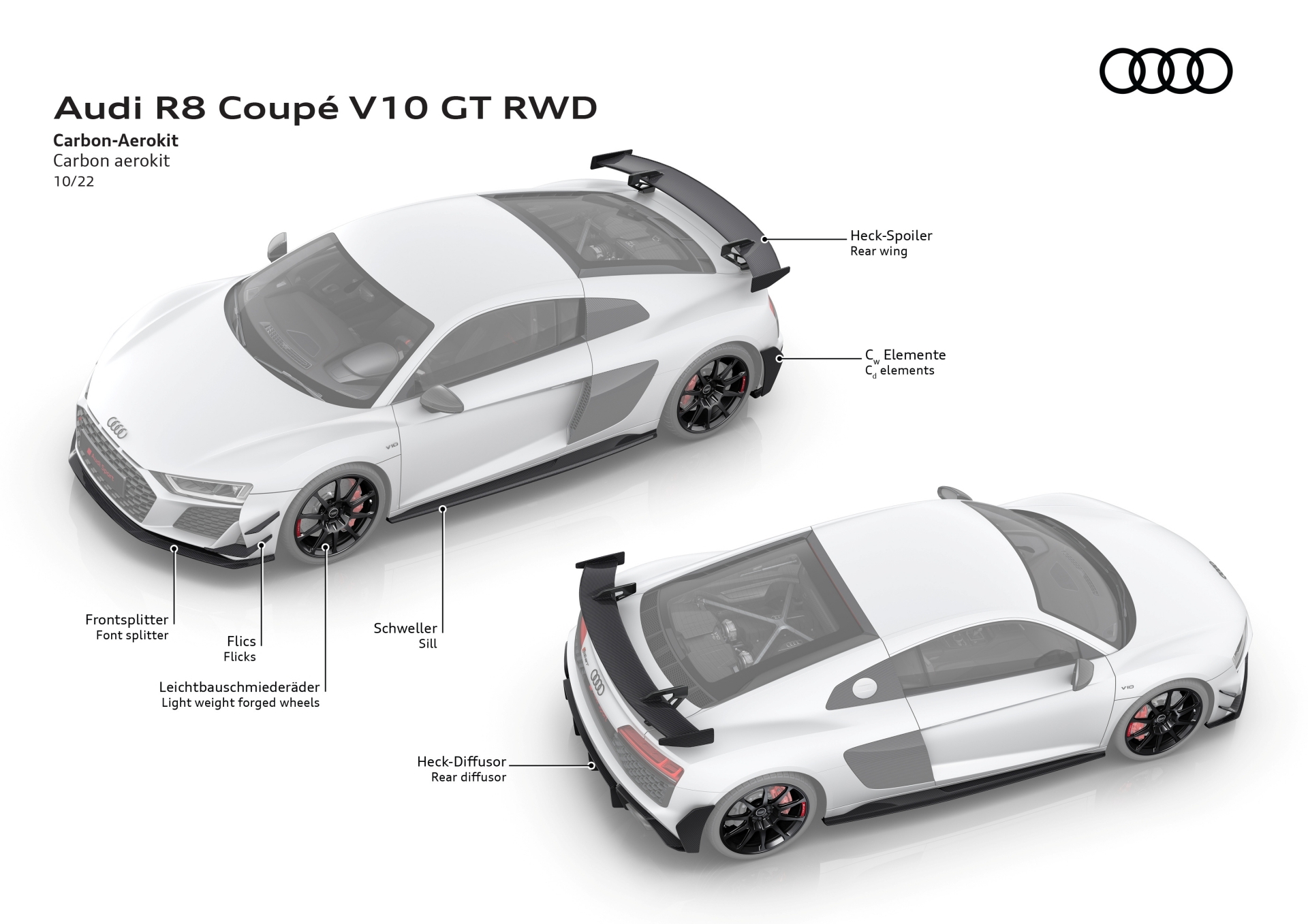 Audi R8 Coupé V10 Gt Rwd