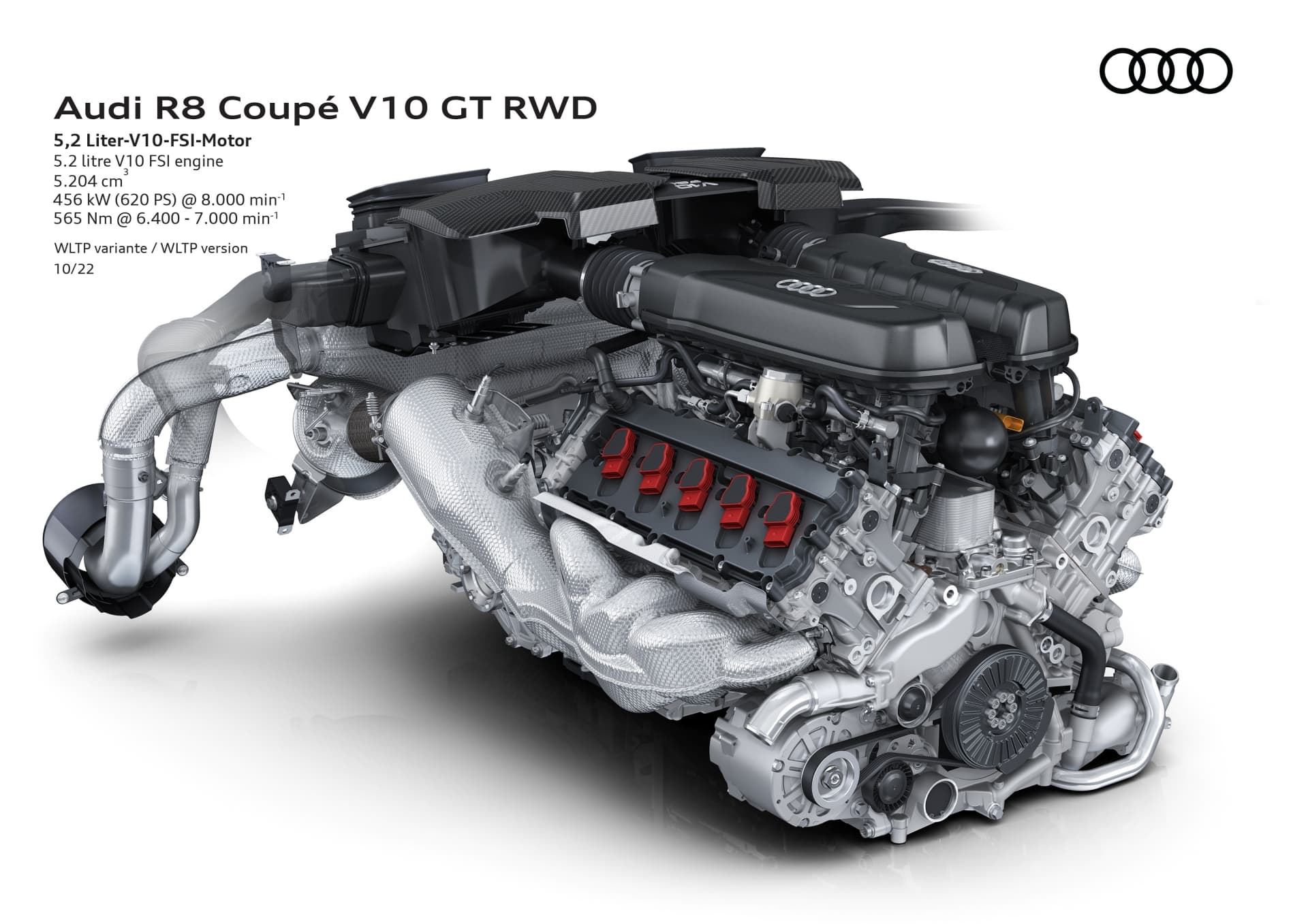Audi R8 Coupé V10 Gt Rwd