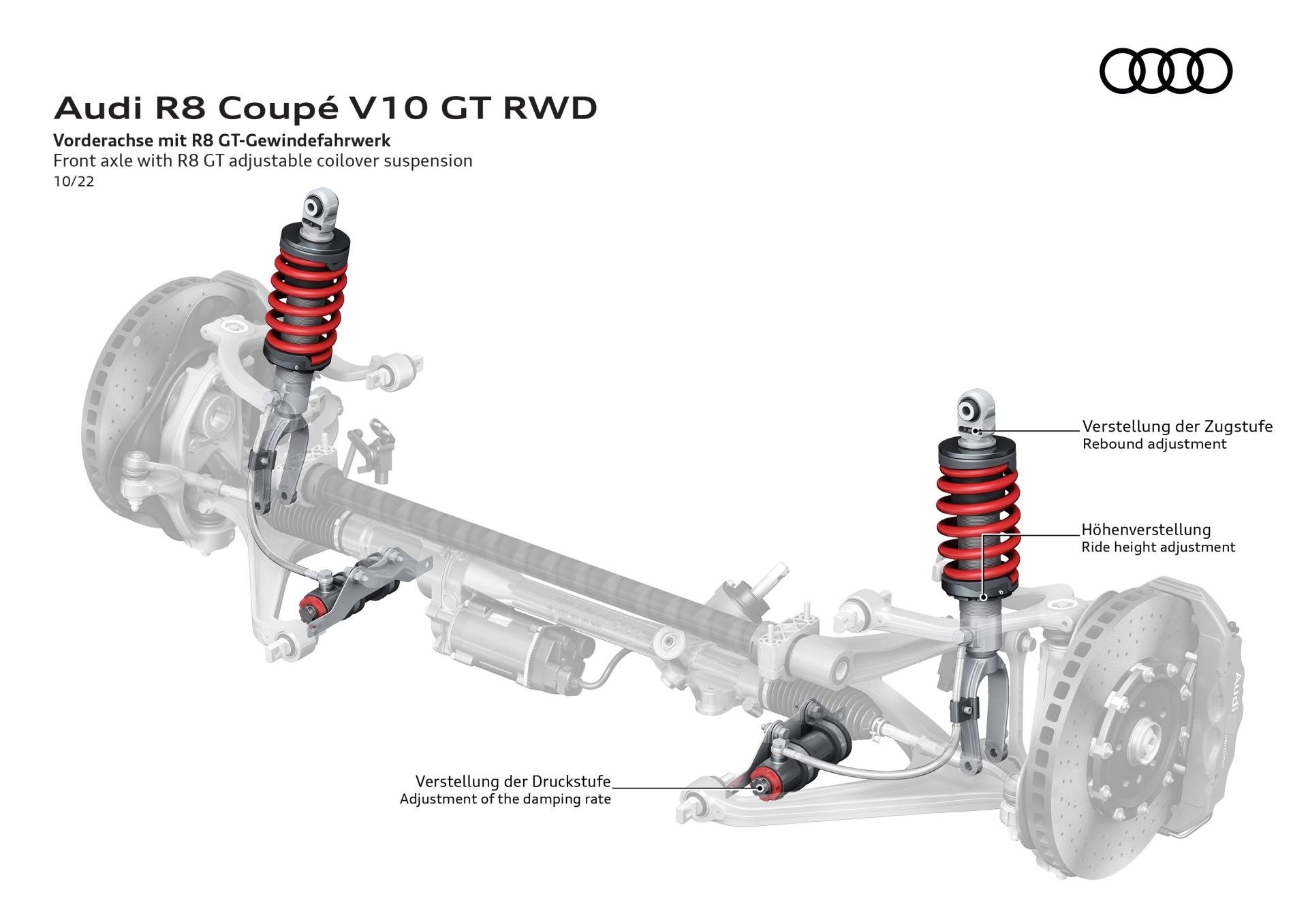 Audi R8 Coupé V10 Gt Rwd