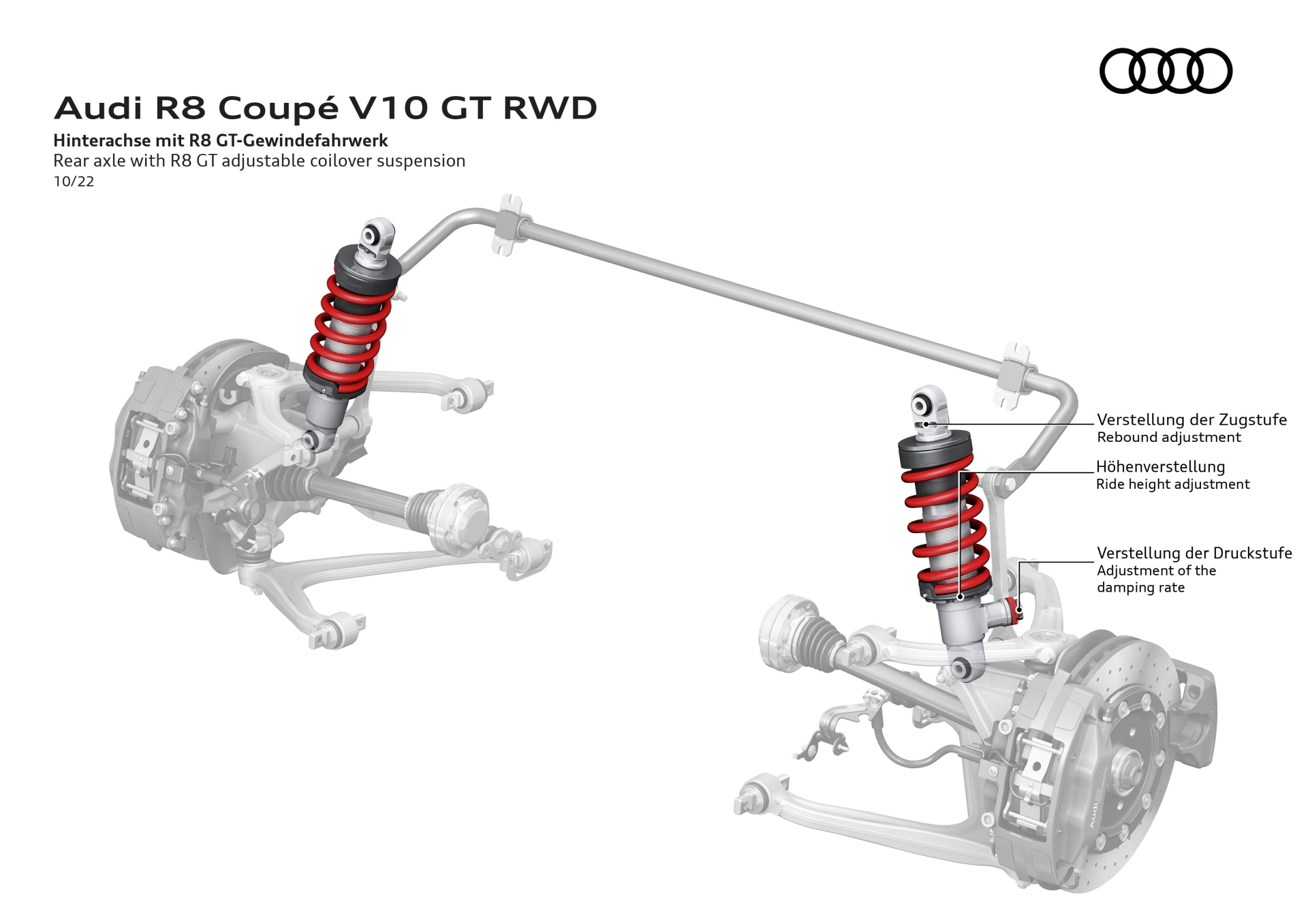 Audi R8 Coupé V10 Gt Rwd