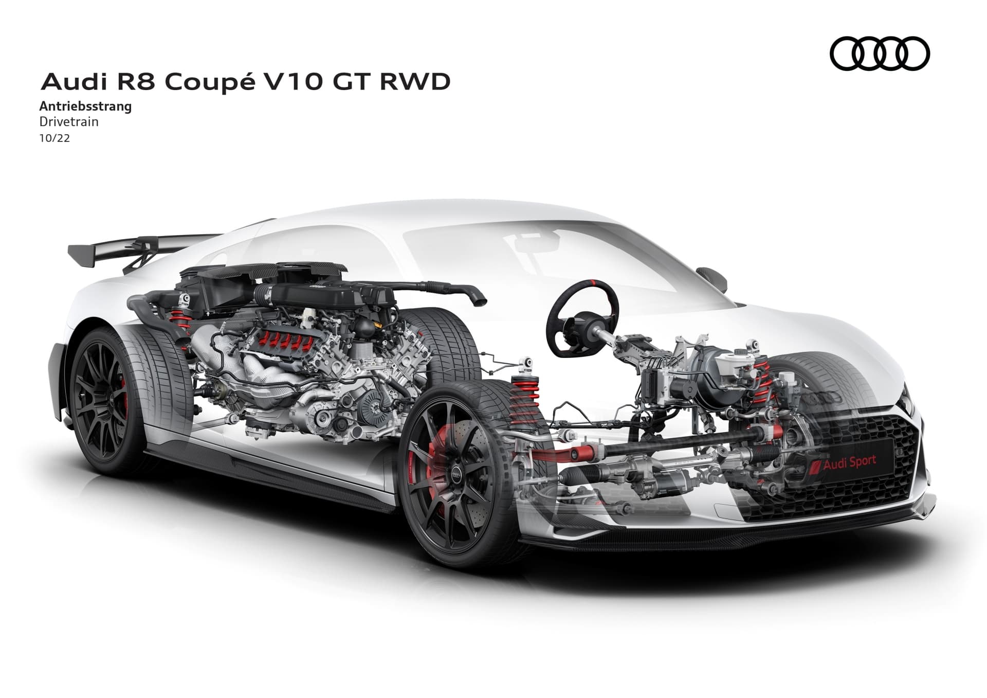 Audi R8 Coupé V10 Gt Rwd