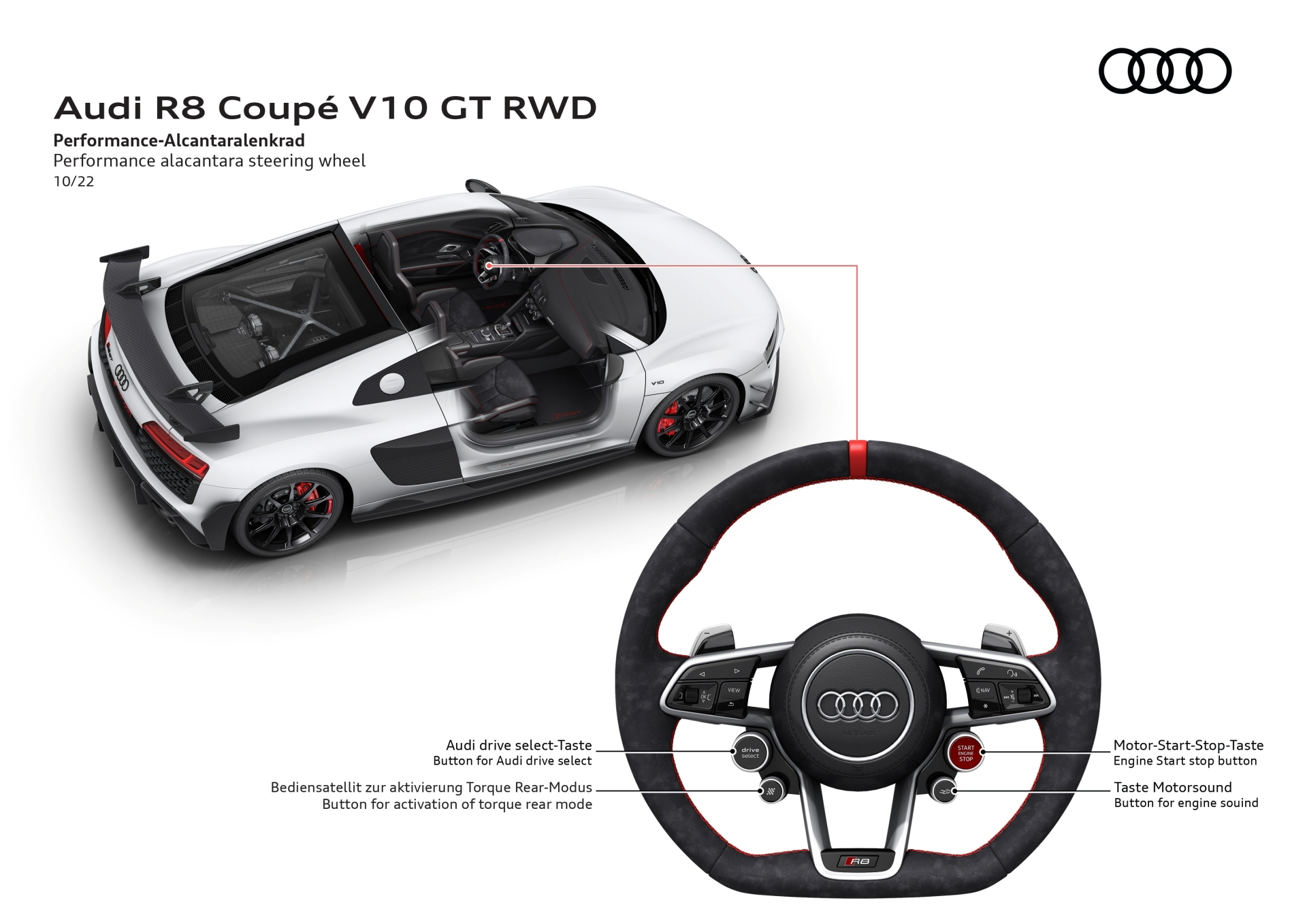 Audi R8 Coupé V10 Gt Rwd