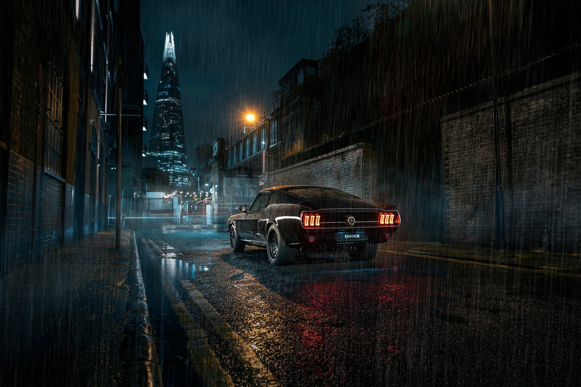 Charge 67 Ford Mustang 8