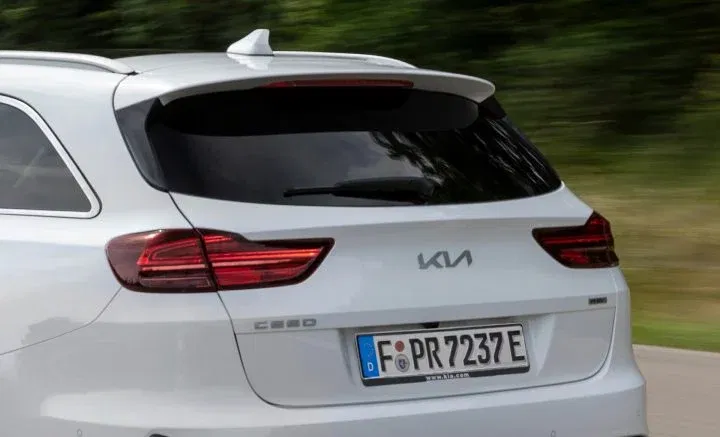 Kia Ceed Tourer Blanco Trasera