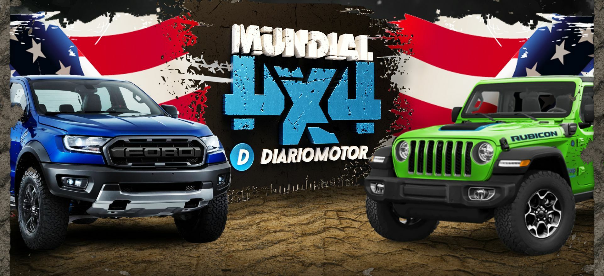 Duelo a muerte! La Ford Ranger Raptor se enfrenta al temible Jeep Wrangler  Rubicon en el Mundial 4x4 Diariomotor [EP5-11] | Diariomotor