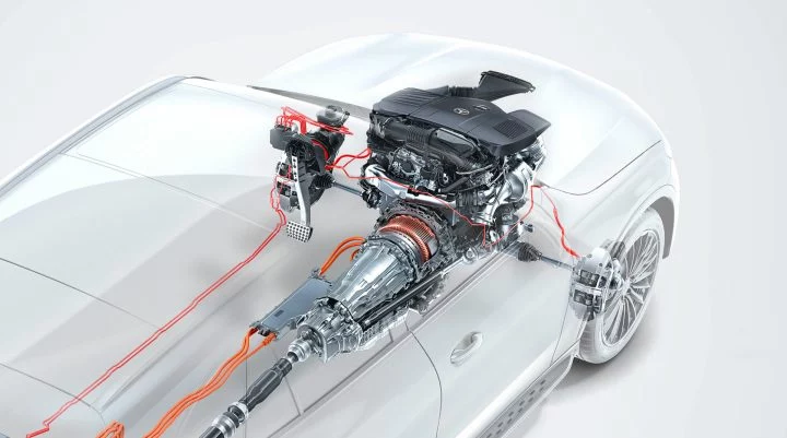 Suv Hibrido Diesel Enchufable 2023 Mercedes Glc Infografia Sistema