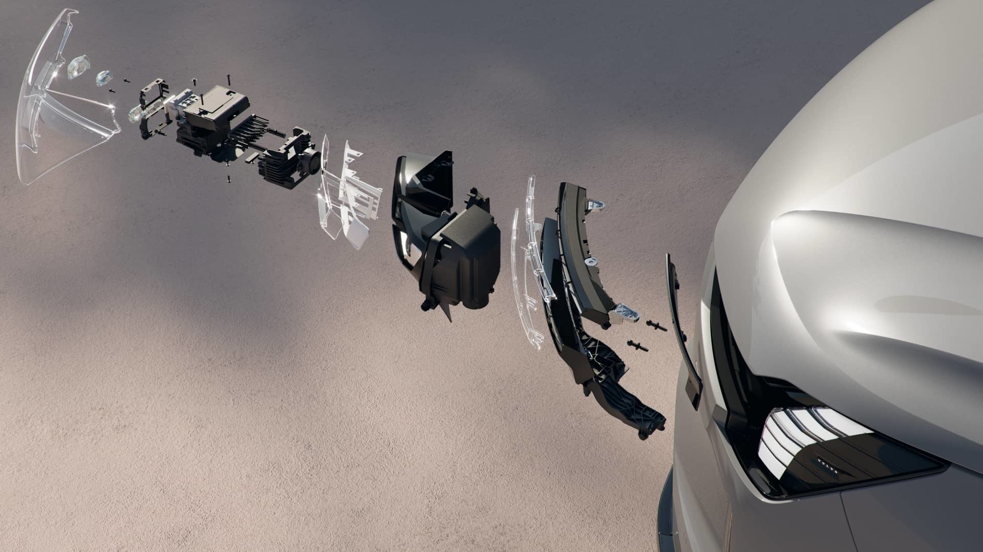 Volvo Ex90 Thors Hammer