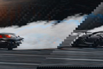 Bugatti Chiron Pur Sport Video Derrape Drift 04