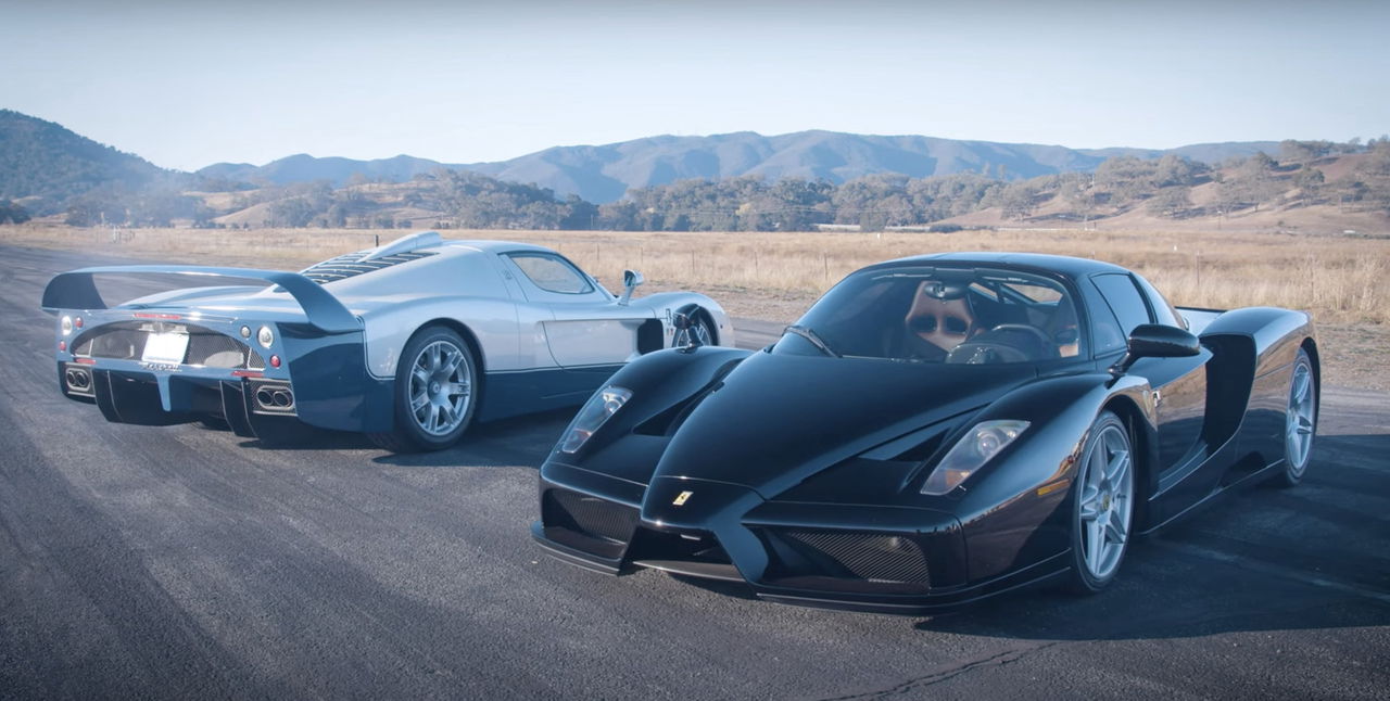 Ferrari Enzo Maserati Mc12 Carrera Video 3