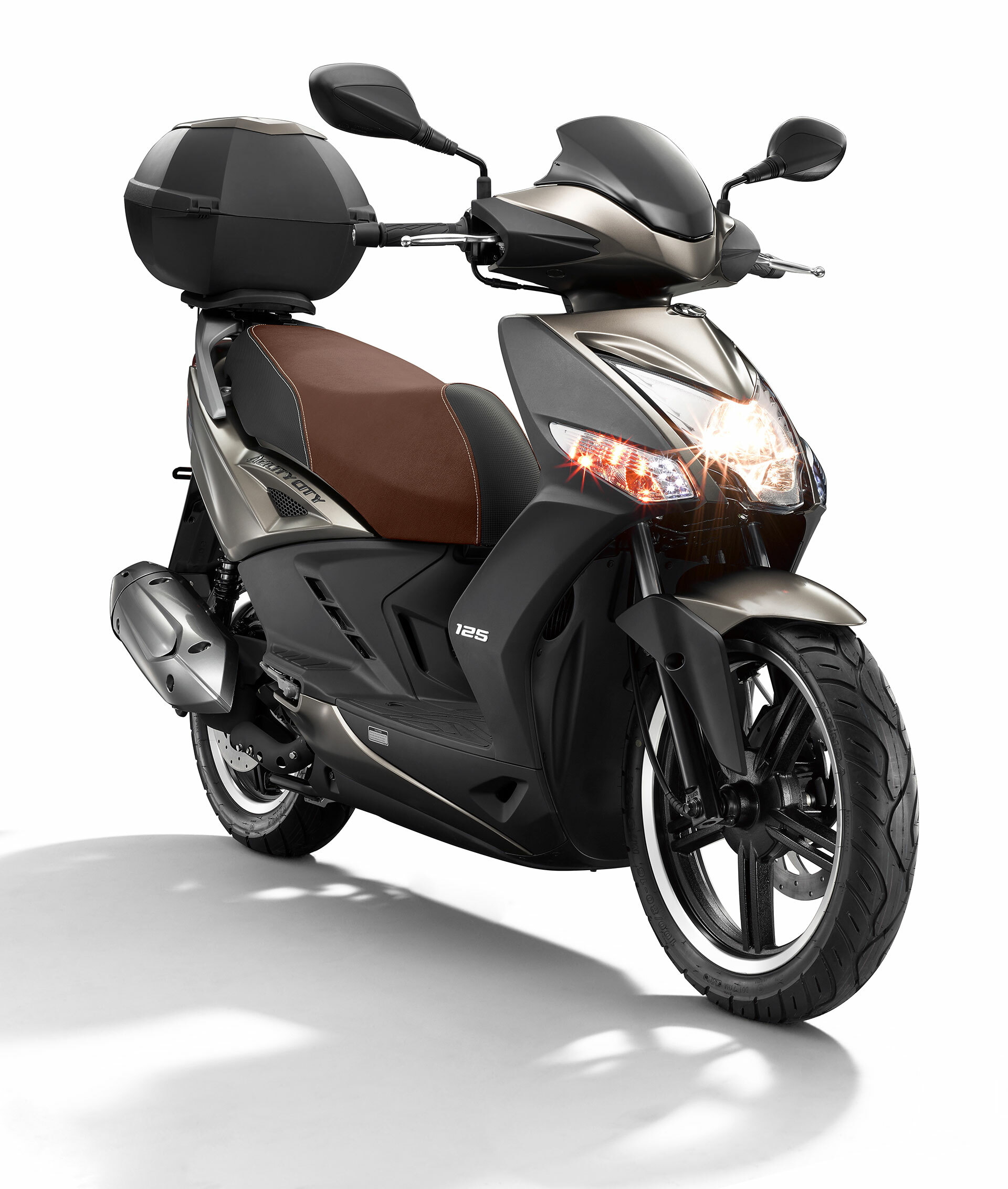 Kymco Agility 125 Marron 04