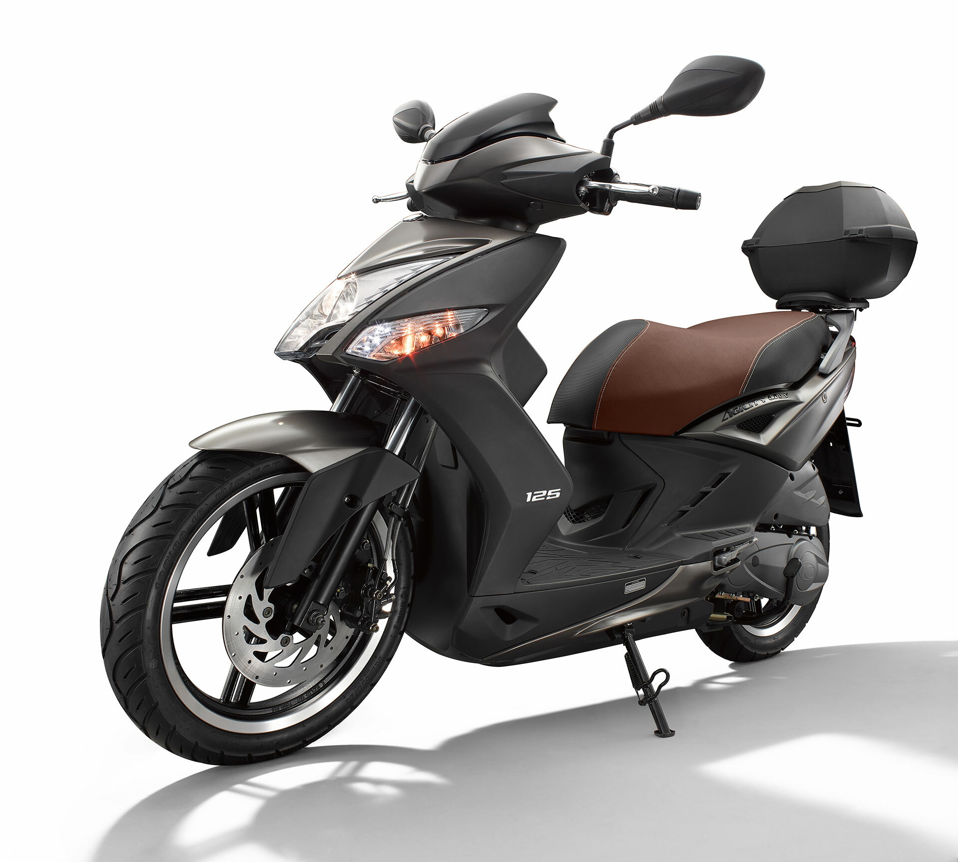 Kymco Agility 125 Marron 06
