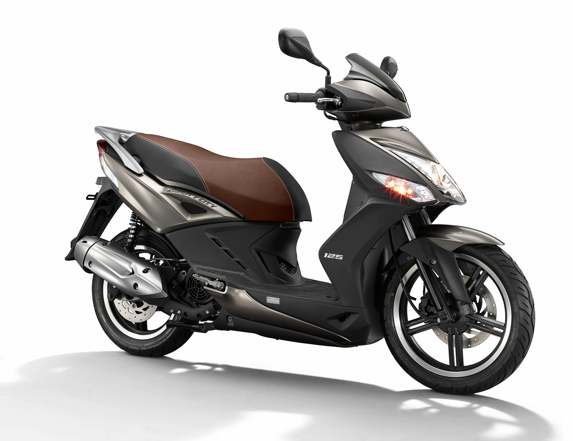 Kymco Agility 125 Marron 09