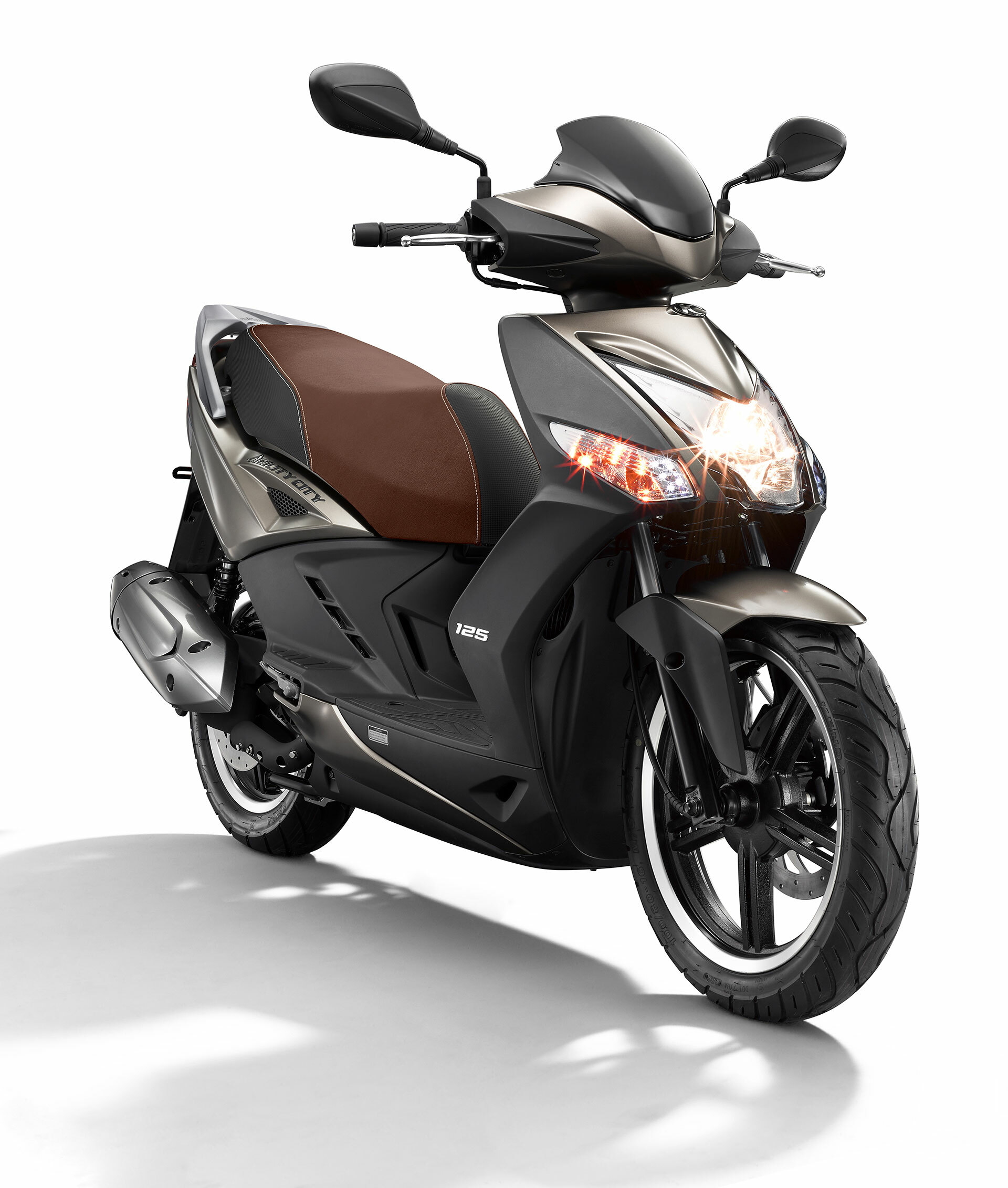 Kymco Agility 125 Marron 11