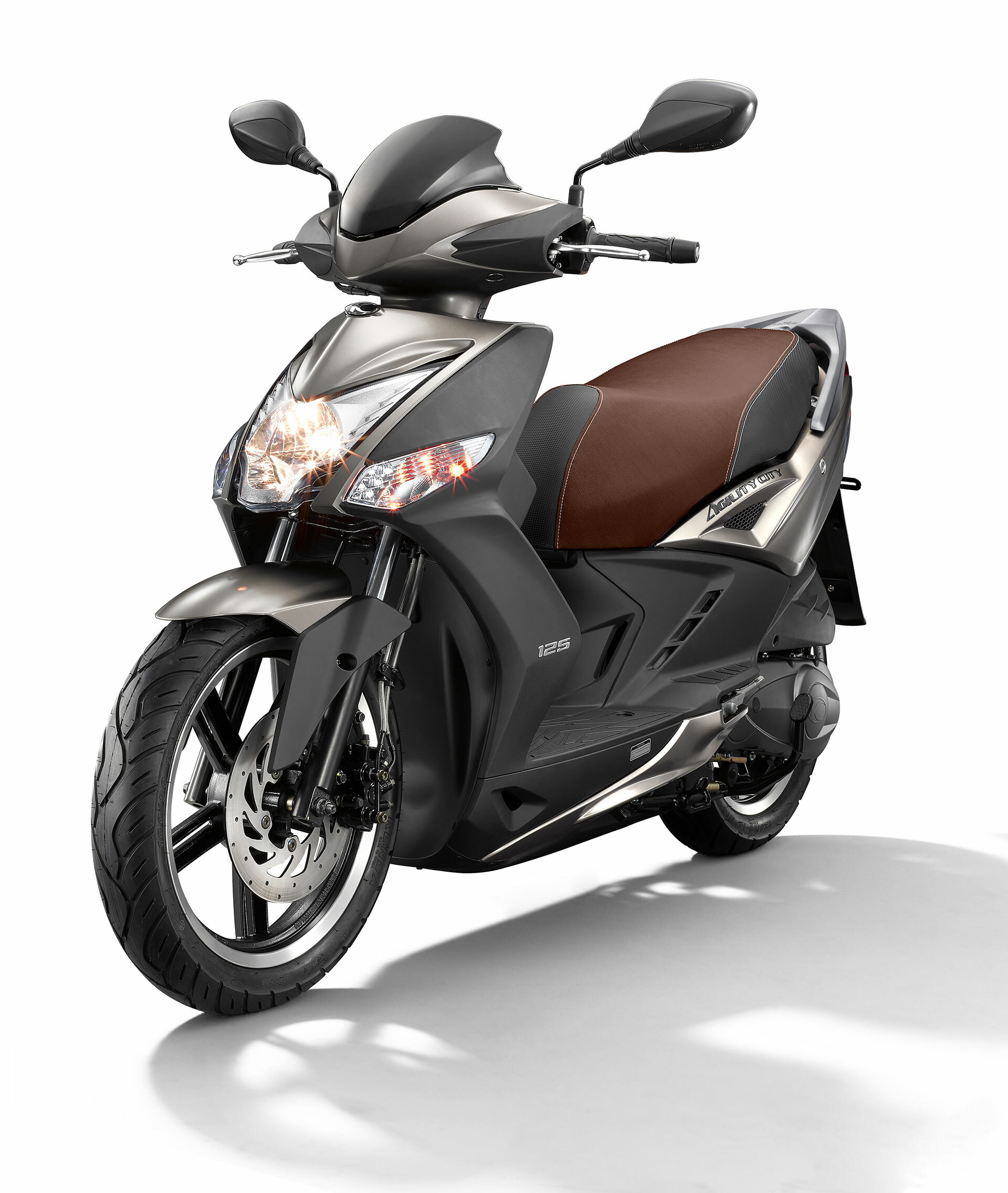 Kymco Agility 125 Marron 12
