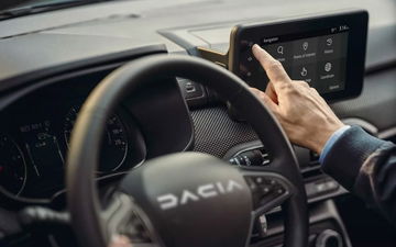 Dacia Sandero Interior Volante Pantalla