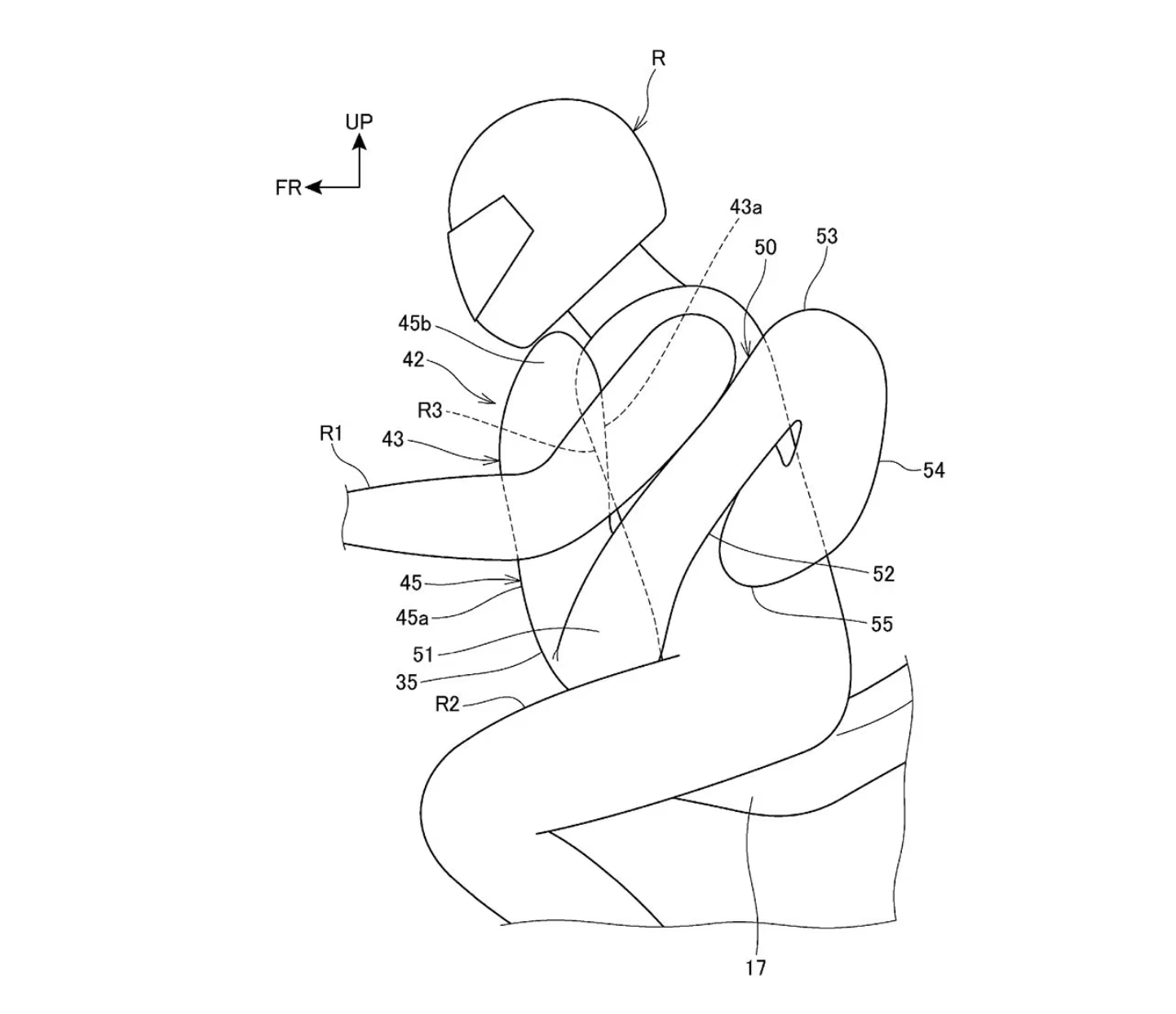 Airbag Moto Honda 2