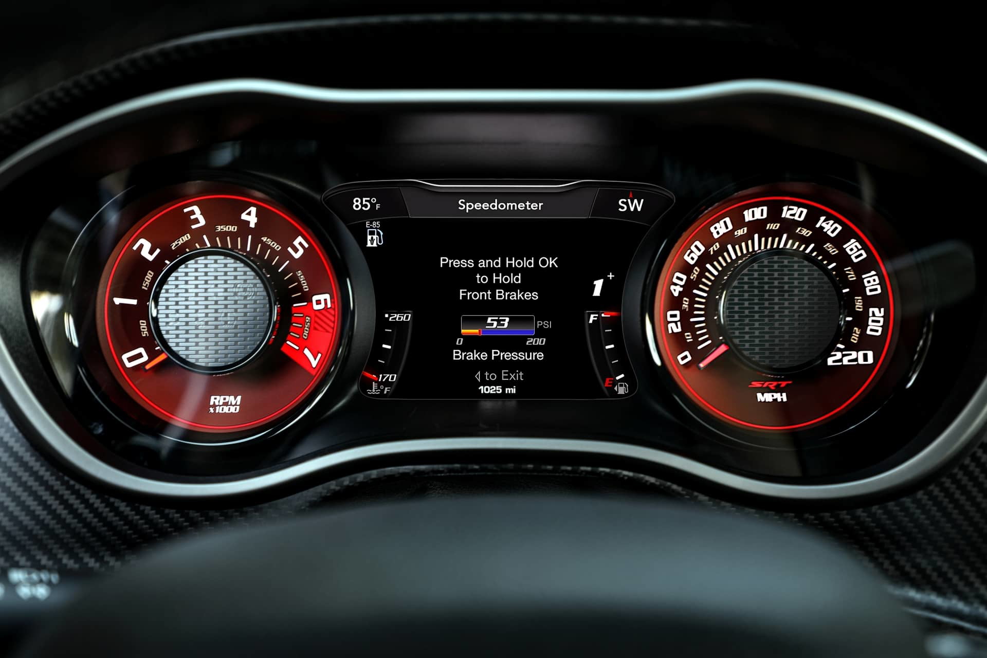 Line Lock Feature Activated In 2023 Dodge Challenger Srt Demon 1