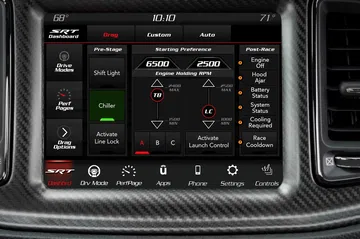 The Dashboard Page Of The 2023 Dodge Challenger Srt Demon 170, A