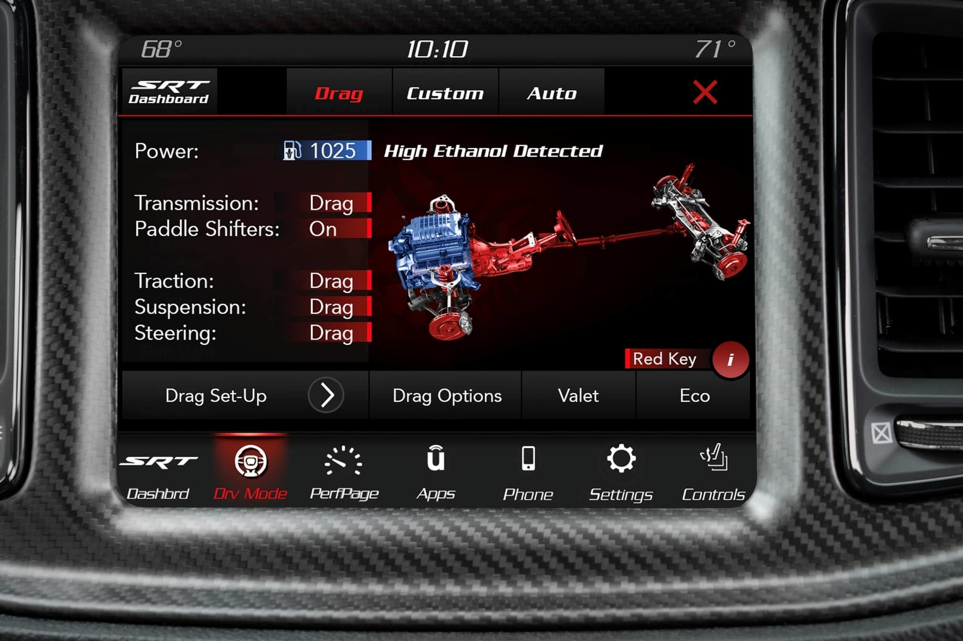 When High Ethanol Fuel Content Of More Than 65 Percent Is Detect