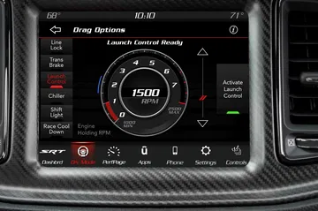 The Launch Control Feature Of The 2023 Dodge Challenger Srt Demo