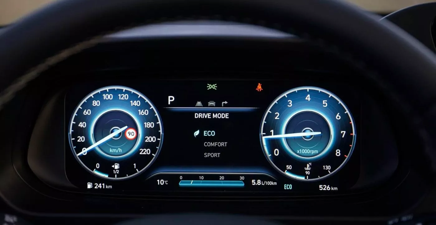 Hyundai I20 Etiqueta Eco Instrumentacion Digital