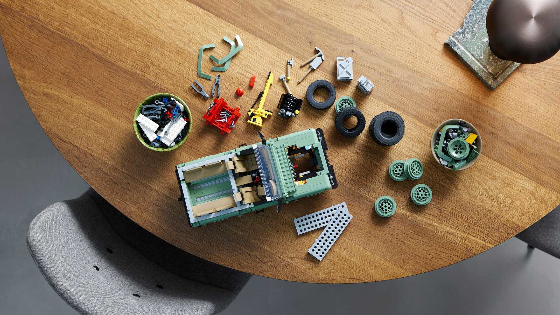 Land Rover Defender 90 Clasico Lego 10