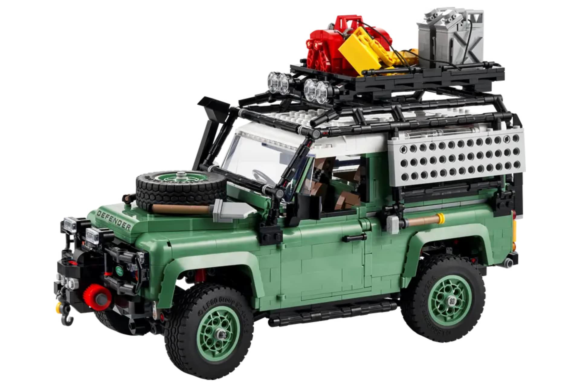 Land Rover Defender 90 Clasico Lego 14