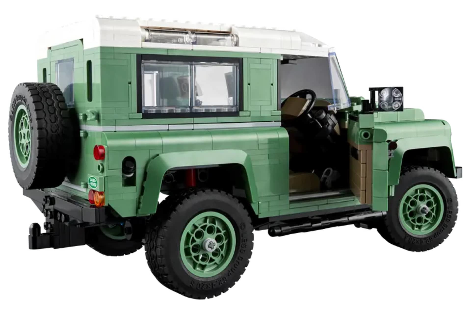 Land Rover Defender 90 Clasico Lego 16
