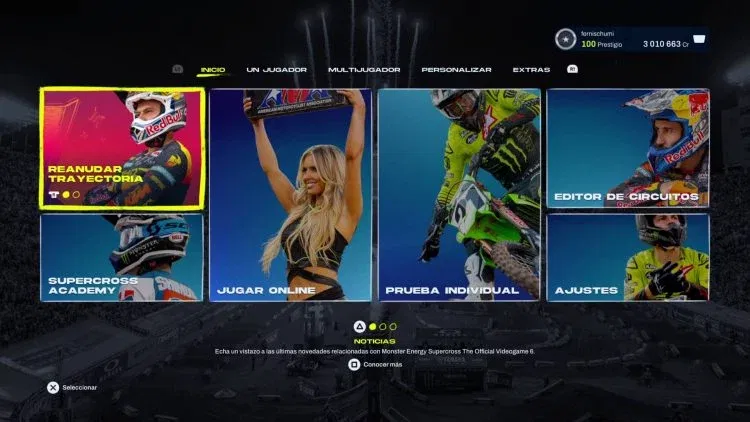 Monster Energy Supercross 6 Videojuego 2023 11