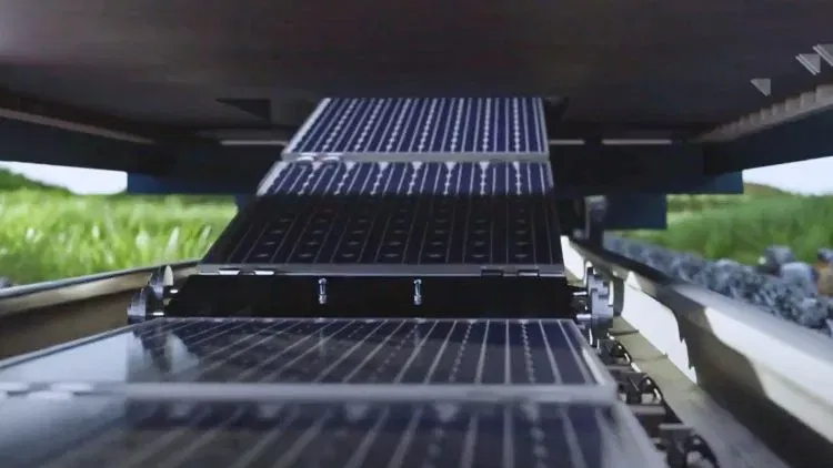 Paneles Solares Vias Tren Paneles Solares Vias Tren