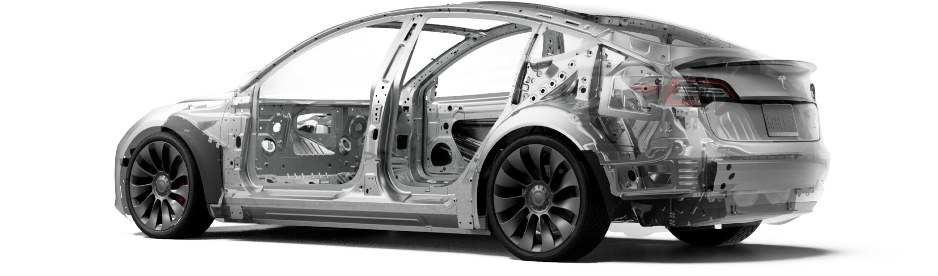 Tesla Model 3 Estructura